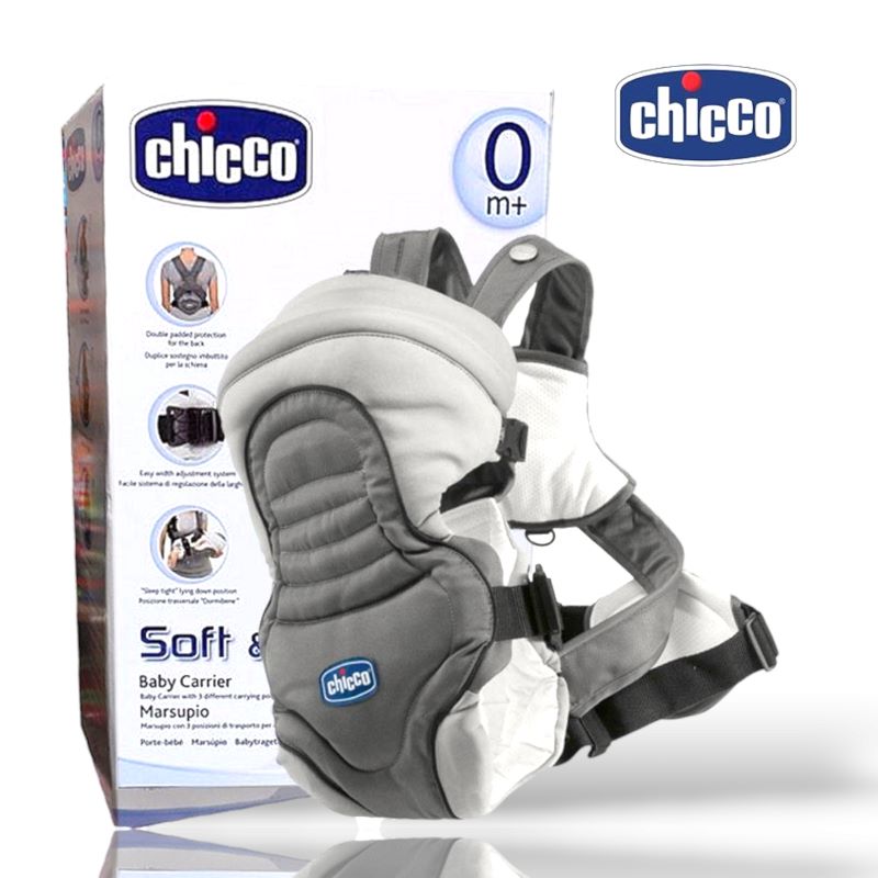 2 Chicco Baby Carrier Grey